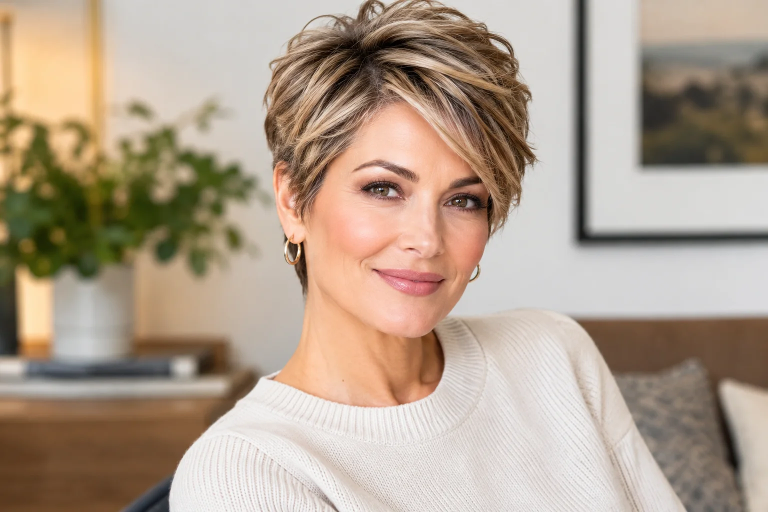 18 Stylish Cropped Hairstyles for Women Over 40