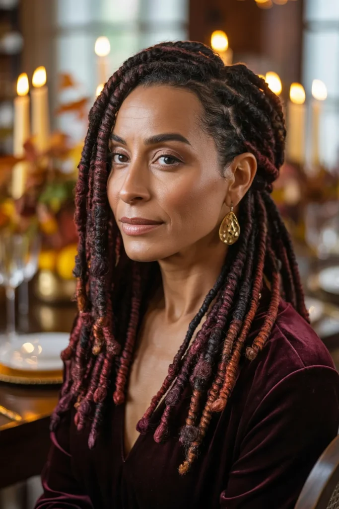 Elegant Faux Locs