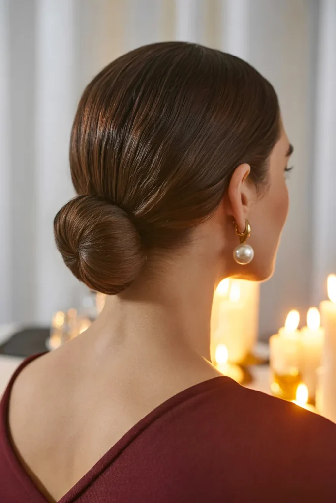 Elegant Low Chignon