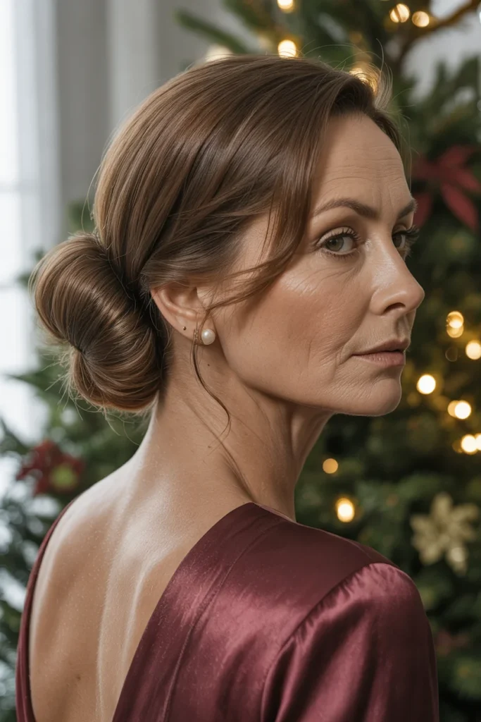 Elegant Low Chignon