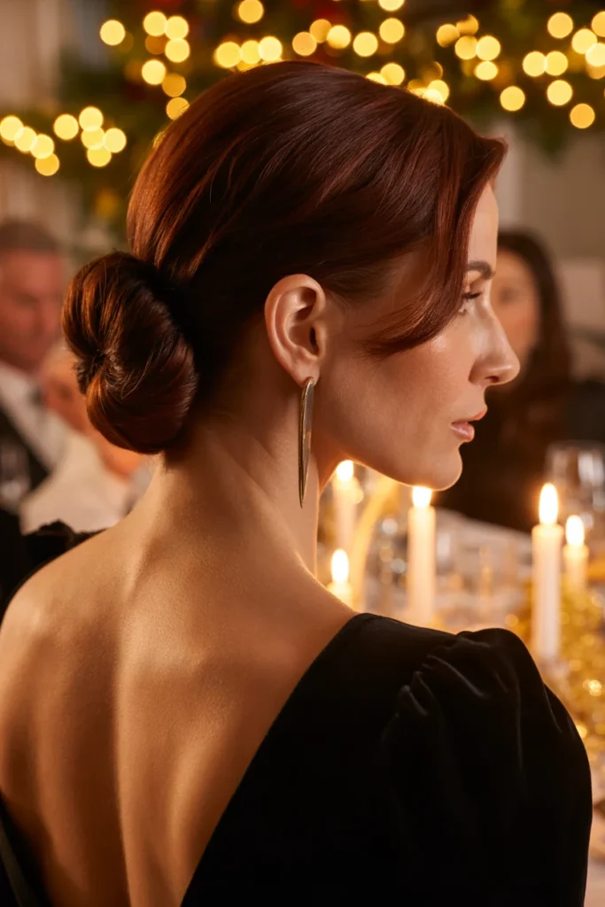 Elegant Low Chignon