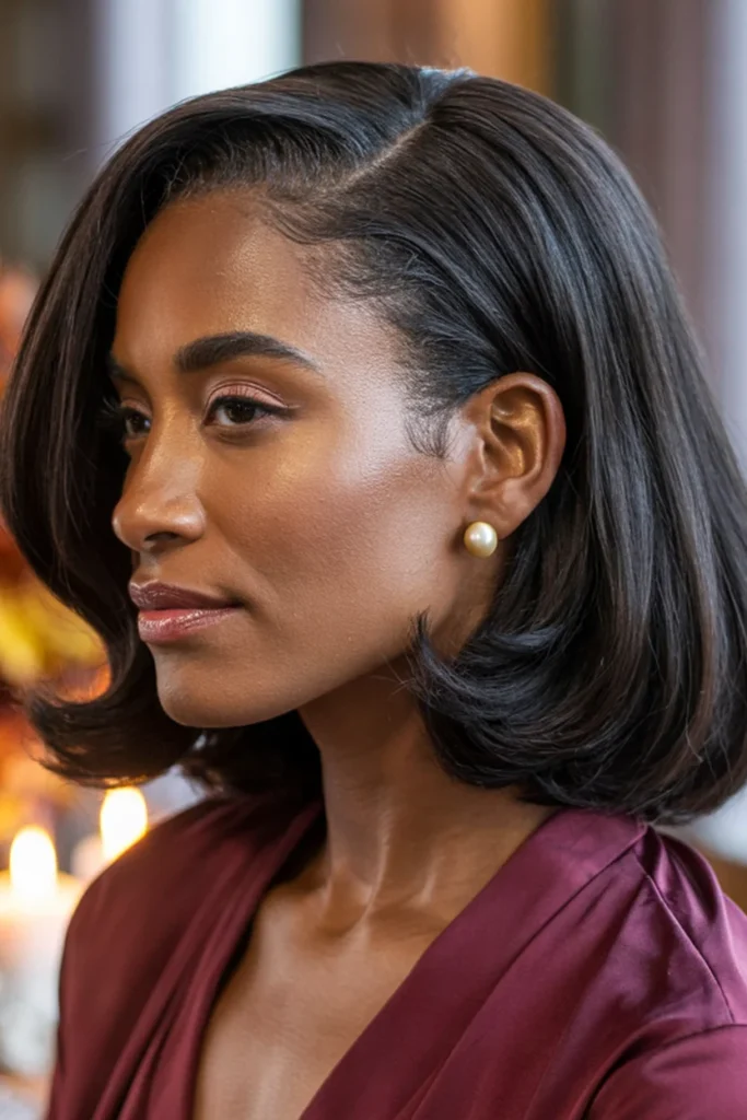 Elegant Shoulder-Length Bob