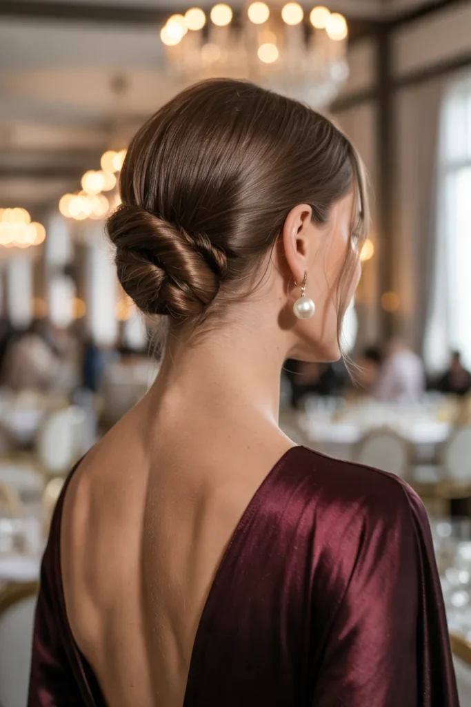 Elegant Twisted Updo