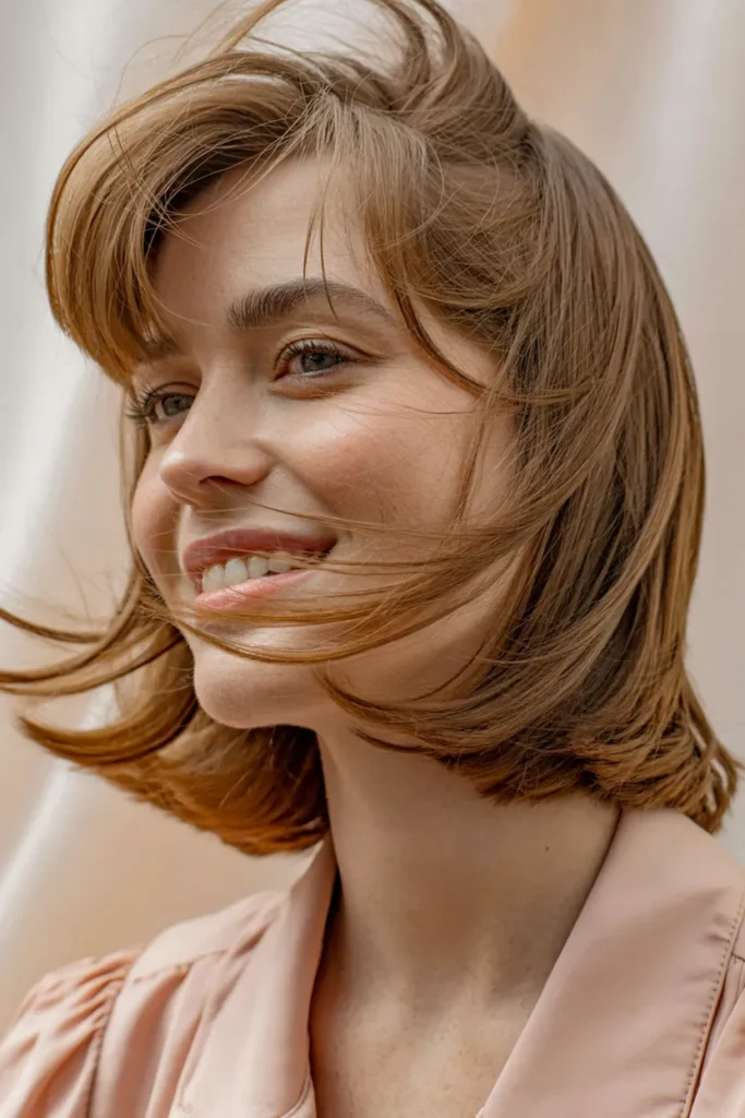 Feathered Medium Haircut