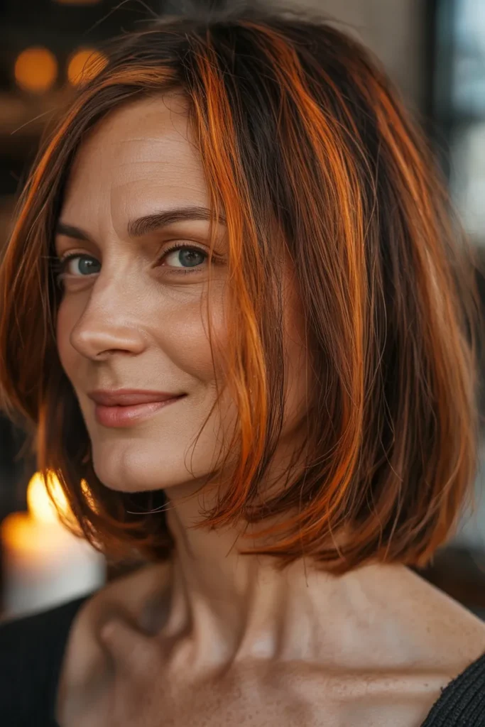 Fiery Copper Highlights