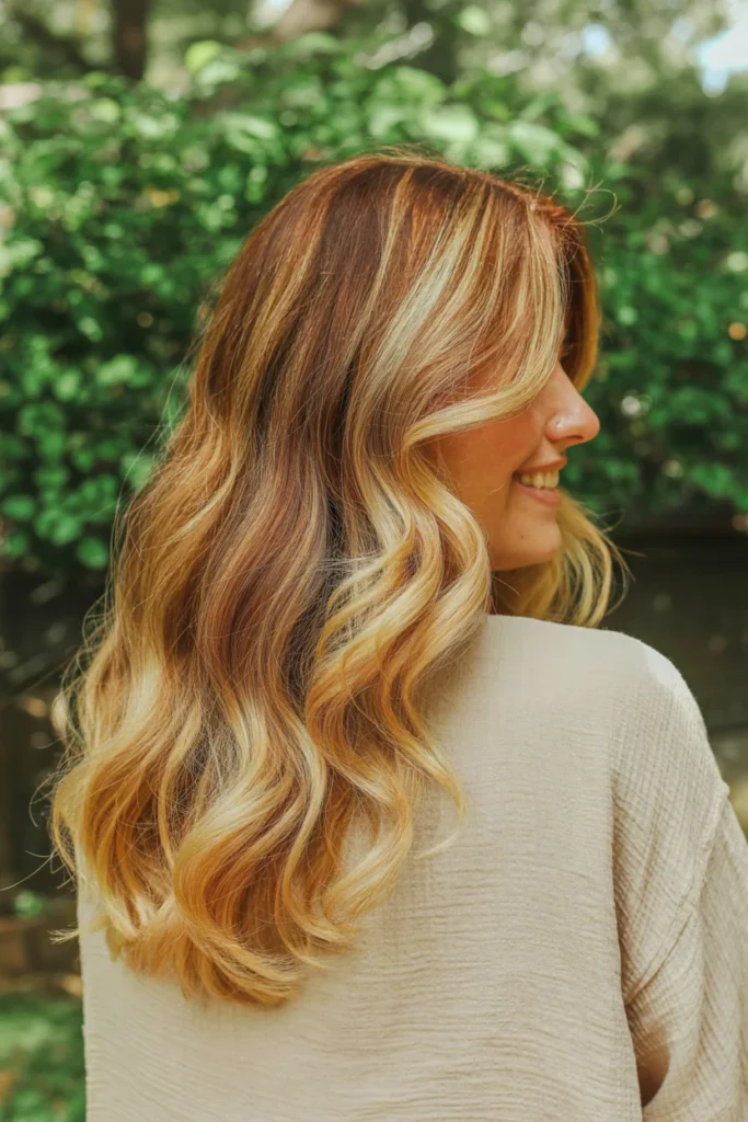 Golden Blonde Balayage