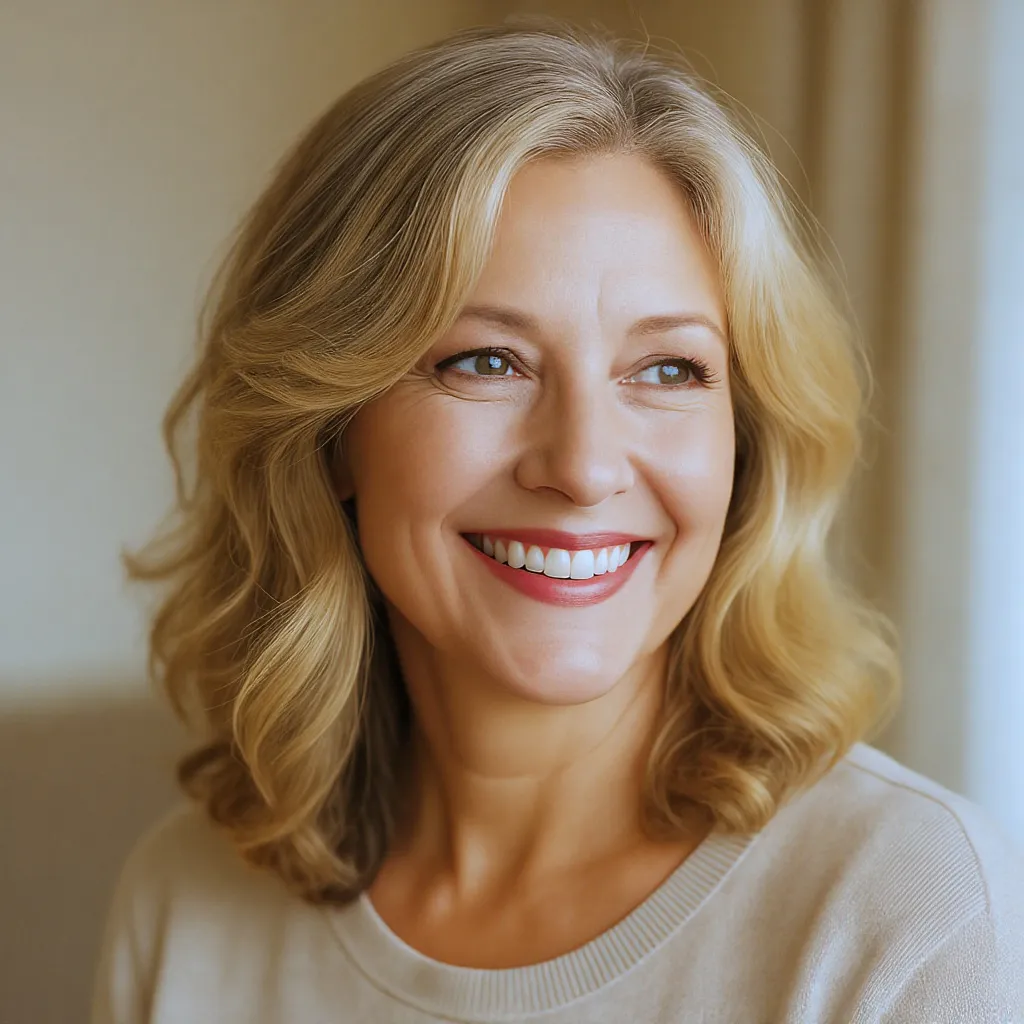 Golden Blonde Highlights