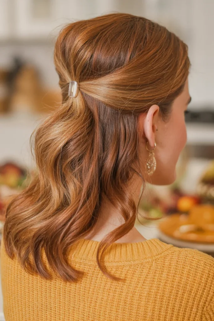 Half-Up Half-Down Hairstyle