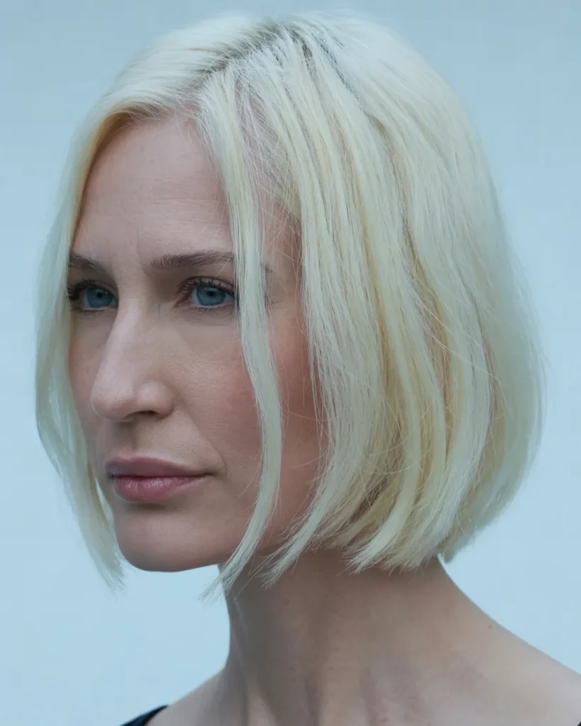 Icy Blonde Hair