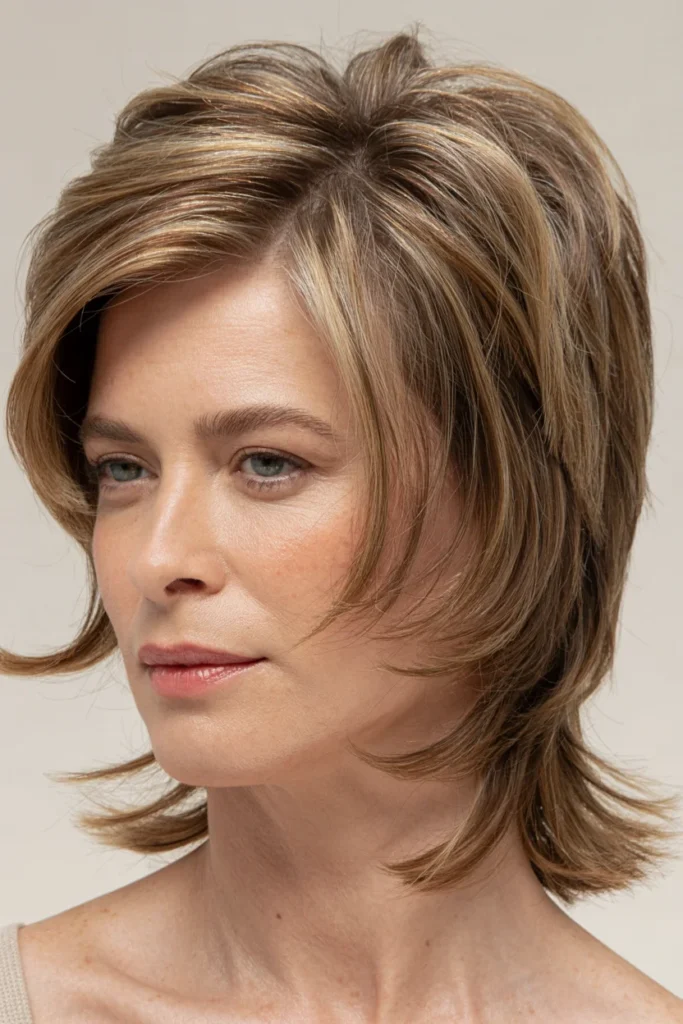 Layered Cropped Hairstyle