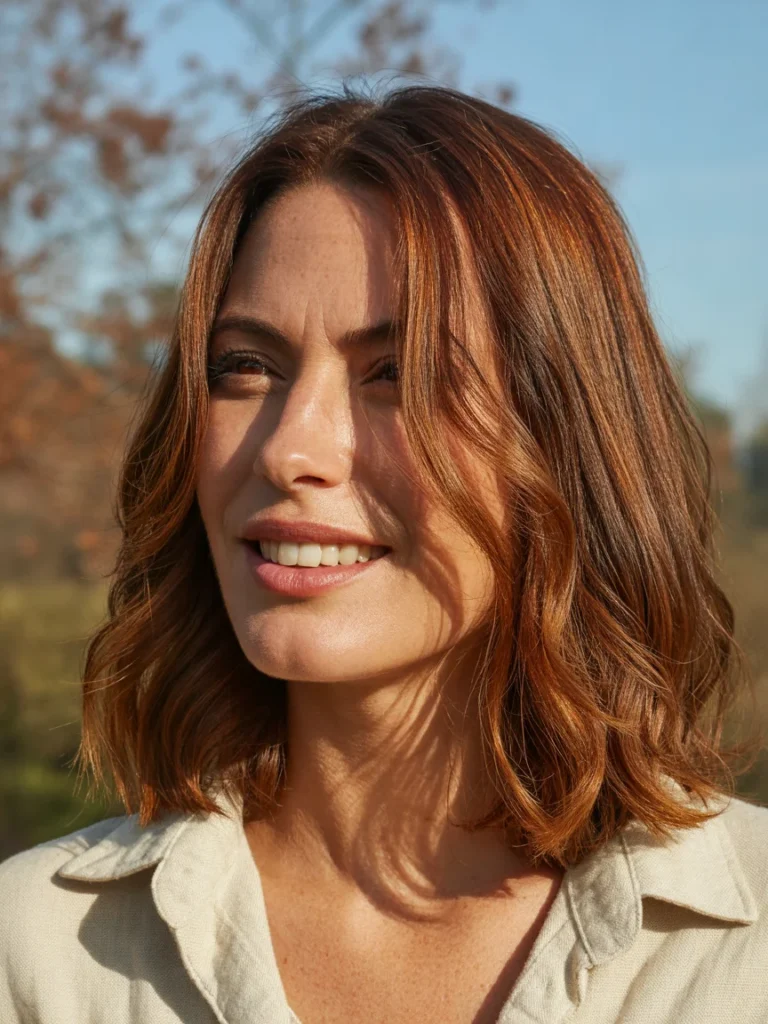 Light Caramel on Chestnut Brown Hair