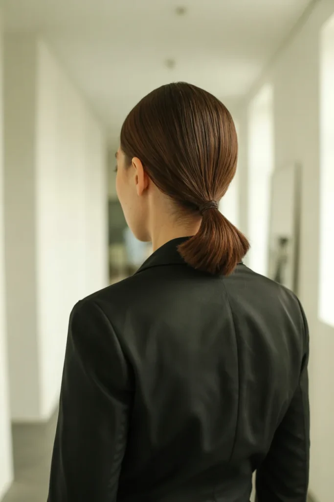 Low Sleek Ponytail
