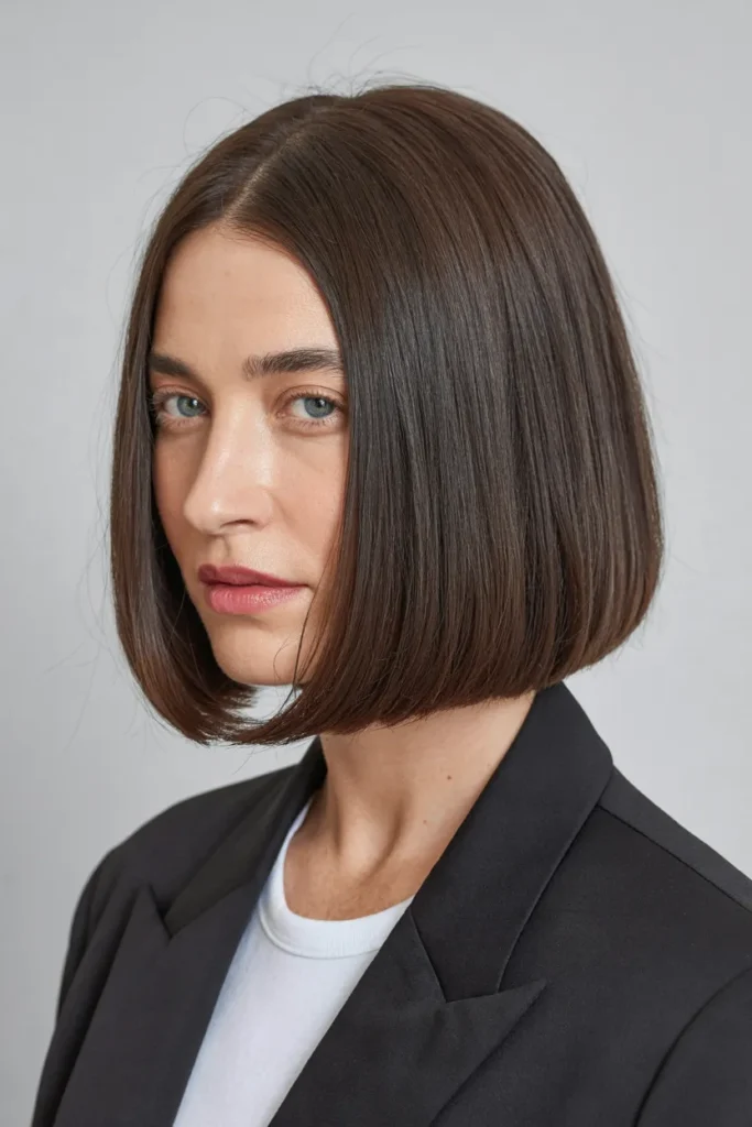 Medium-Length Blunt Bob