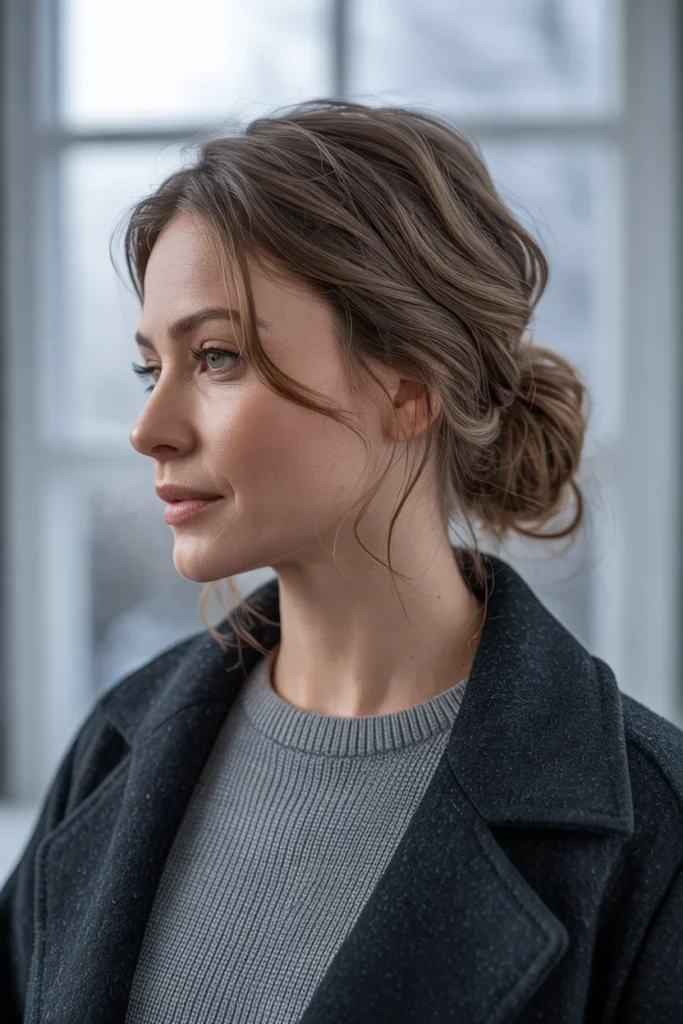 Messy Low Bun