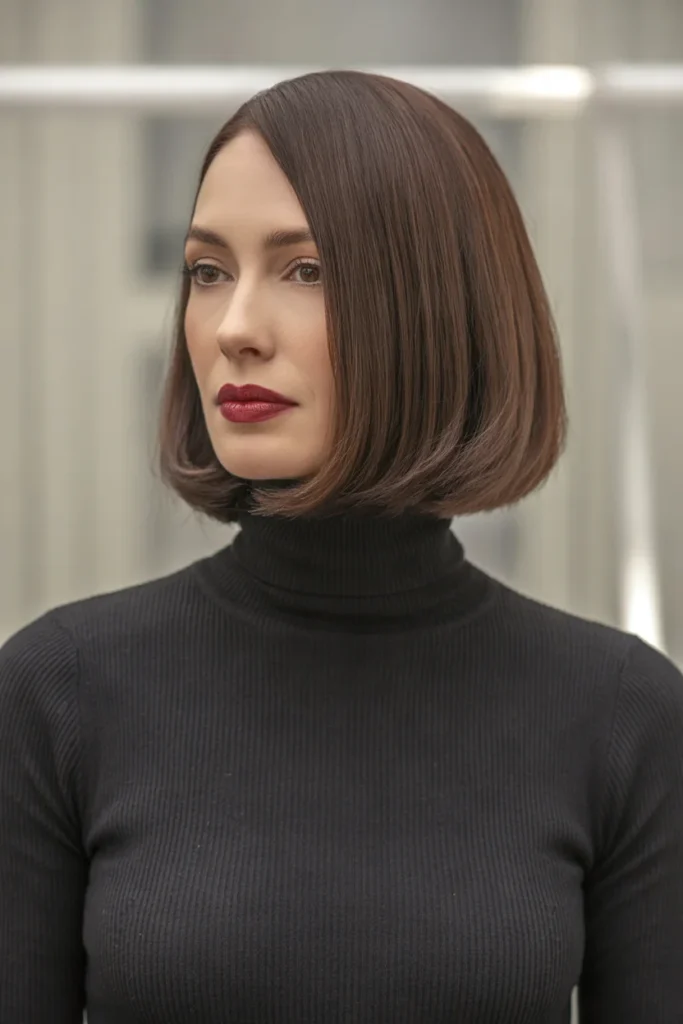 Polished Bob With Soft Waves