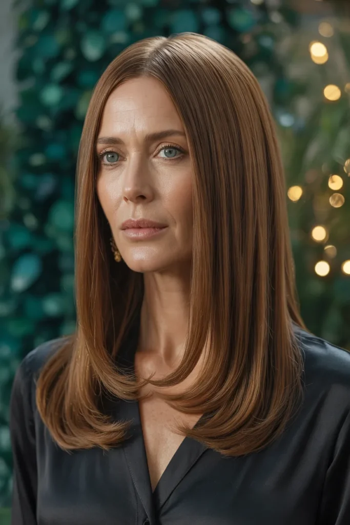 Polished Straight Hair