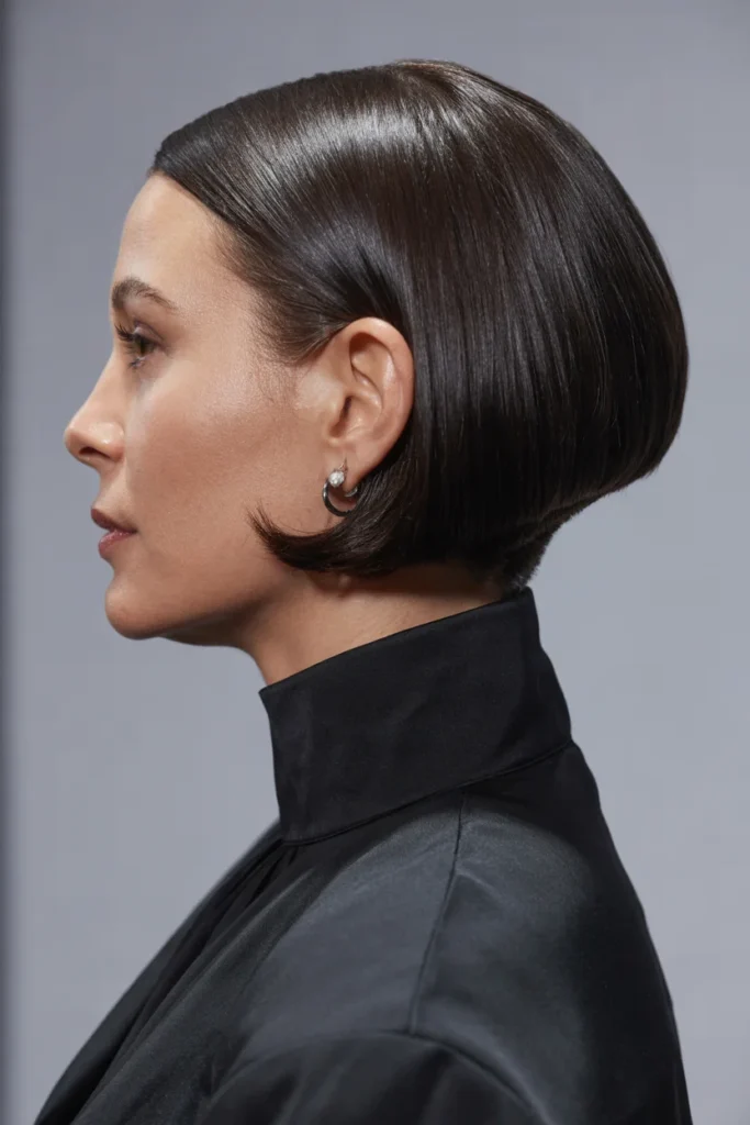 Sleek Inverted Bob