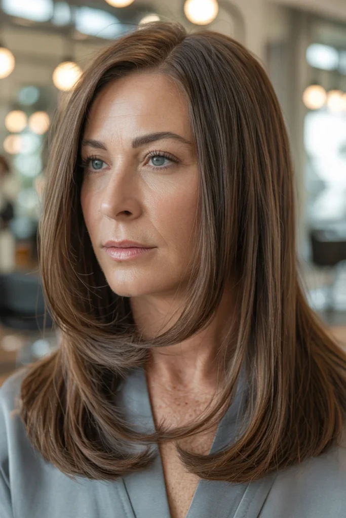 Subtle Layered Straight Cut