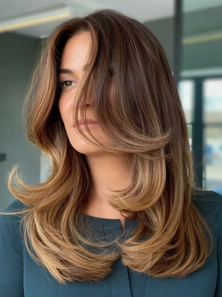 Soft Caramel Balayage