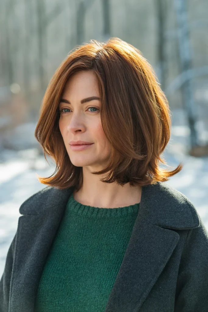 Textured Shoulder-Length Cut